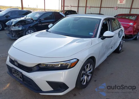 2024 Honda Civic Lx из США, поврежденный, VIN 2HGFE2F23RH508506